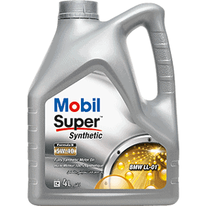 Mobil Super™ Synthetic Formula B 5W-40 4 Liter